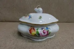 美品】小物入れ ヨーロッパ 陶器 置物 インテリア 工芸品 美術品 A3466
