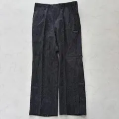 80s Japan vintage wool slacks M（D579）
