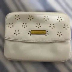 Private Label ポーチ ホワイト 花柄のサムネイル