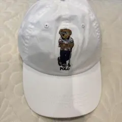 Polo Golf ホワイトキャップ ポロベア刺繍 BEAMS GOLF（ビームス ゴルフ）RALPH LAUREN / RLX GOLF