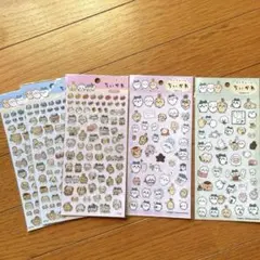 ★新品★ちいかわぷっくりあしーる、クリアシール5シートセット