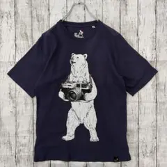 go slow caravan ゴースローキャラバン カメラクマ Tシャツのサムネイル