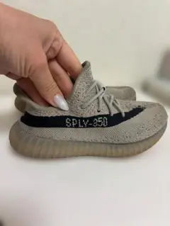 Yeezy Boost 350 V2 グレー/ネイビー 19cm