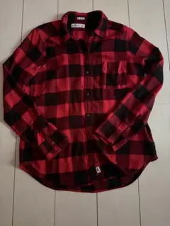 Hollister 長袖シャツ S レッド・ブラックチェックのサムネイル