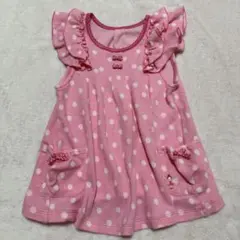 ミキハウス　リーナちゃん　ドットカットソー　110cm　B品のサムネイル