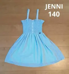 JENNI ノースリーブ ギンガムチェック 140cmのサムネイル