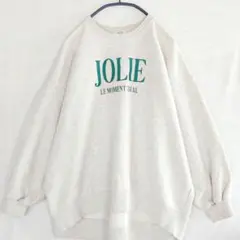 NISE CLAUP (Ｌ) トレーナー トップス スウェット レディース