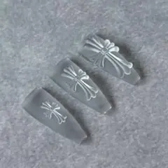 ネイルパーツ クロスパーツ シリコンモールド 十字架