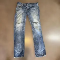HYSTERIC GLAMOUR スタッズ ダメージデニム パンツのサムネイル