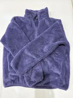 UNIQLO フリースジャケット パープルM