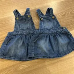 babyGap デニムジャンバースカート