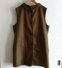 KEIKO KISHI　 ケイコキシ　フード付きロングベスト