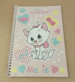 平成女児レトロ】ディズニー マリーちゃん リングノート メモ帳 当時物