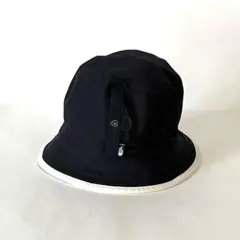 【新品】ノースフェイス　黒 バケットハット メッシュパネル付き
