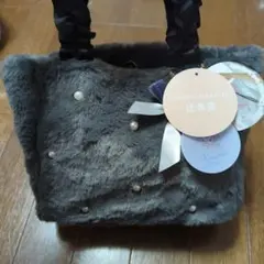 しまむら　辻希美　クロミ　コラボ　ショルダー　トートバッグ　2way モコモコ