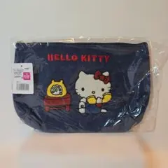 サンリオ　ハローキティ　デニムサガラ刺繍ポーチ　サガラポーチのサムネイル