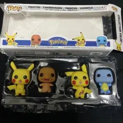 レア！POPポケモンフィギュアセット ピカチュウ ヒトカゲ　ゼニガメ4対セット