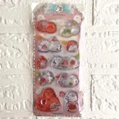 【正規品】ウォーターシール　シマエナガ　だいふく　カミオジャパン