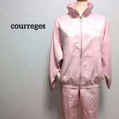 【クレージュ】スポーツウェア　セットアップ　ハート柄刺繍入り　ピンクのサムネイル