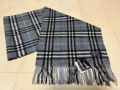 BURBERRY　バーバリー　マフラー　カシミア100％　タグ付き未使用品