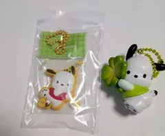 ポチャッコ ミニチュアチャーム ガチャガチャ 2点セット