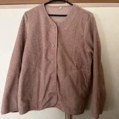 フリース カーディガン