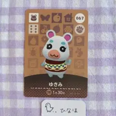 あつまれどうぶつの森amiiboカード ゆきみのサムネイル