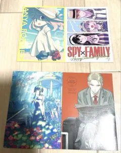 SPY×FAMILY ポストカード4枚セット　最強ジャンプ8月号付録