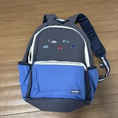 ファミリア　リュック 車刺繍　3歳以降〜小学生向け　遠足のサムネイル