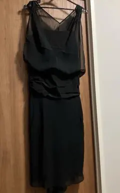 パーティ ドレス 黒 ブライダル