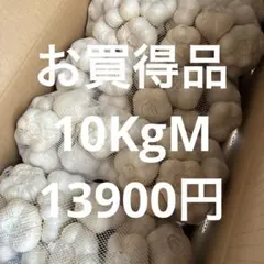やさい様 青森県福地村産 元祖福地ホワイト 10kg 乾燥にんにく 夏坂