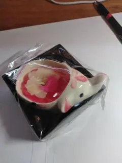 象の形キャンドル ストロベリー香