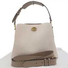 未使用】COACH ウィロウ ショルダー バッグ 2WAY クロコダイル - メルカリ