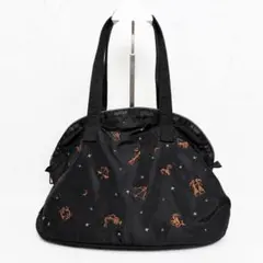 美品 レスポートサック ゾディアック シンシア 星座柄 トートバッグ ブラックのサムネイル