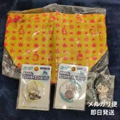 ユーリ!!! on ICE 巾着 缶バッジセット
