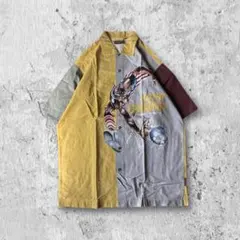 【00s HIPHOP】プラティナムフブFUBU両面ビッグロゴシャツHARLEMのサムネイル