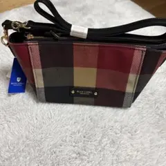 ブルーレーベルクレストブリッジ　ショルダーバッグ