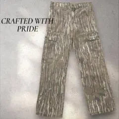迷彩カーゴパンツ crafted with pride　USA製