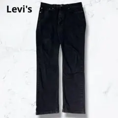 リーバイス 511 スリム ブラックデニム W32 L30 ジーンズ ストレッチ