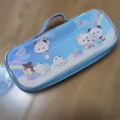 もちもちぱんだラウンドファスナーペンケース筆箱ペンポーチ