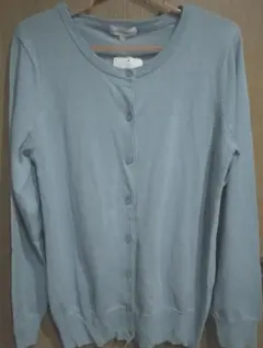 UV加工　新品カーディガン　L