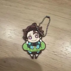 鬼滅の刃　炭治郎　キャラばんちょうこう　ラバーストラップ