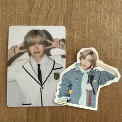 なにわ男子 HARDWORK 道枝駿佑 特典 トレカ ステッカー