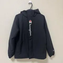 Champion フード付きナイロンジャケット Mサイズ ブラック
