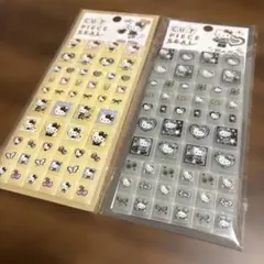 タイルシール キティ ギャルキティ サンリオ ヒョウ柄