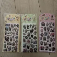 アニメキャラクターシールセット 3枚