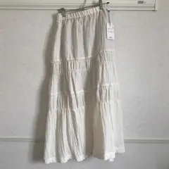 CIAOPANIC TYPY アイボリー ロングスカート