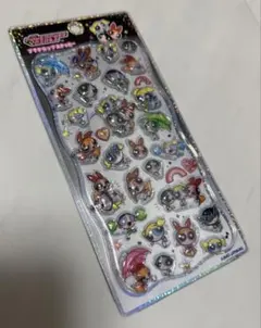 プチドロップステッカー　パワーパフガールズ