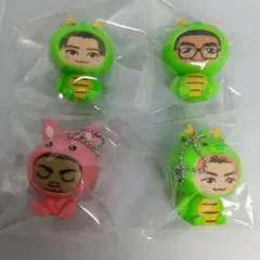 着ぐるみキーホルダー 2024 辰 うさぎ 4点セット