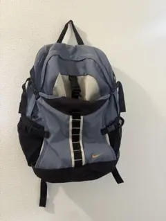 00s NIKE バックパック グレー ブラック Y2K テック